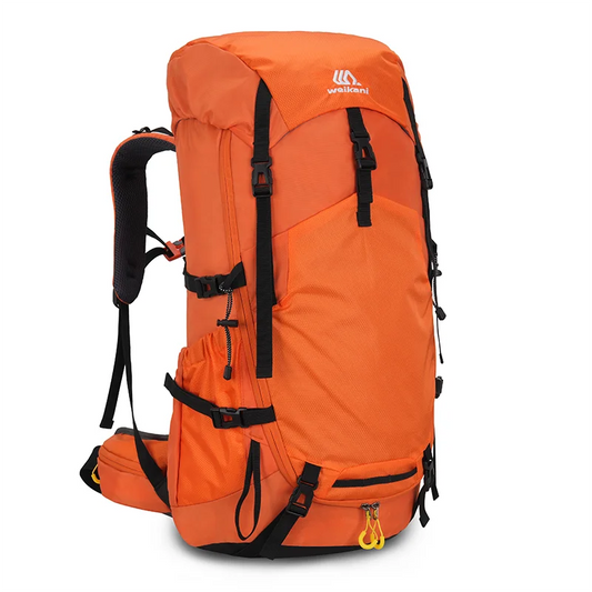 Wanderrucksack 60L wasserdicht – leicht & mit Regenhülle