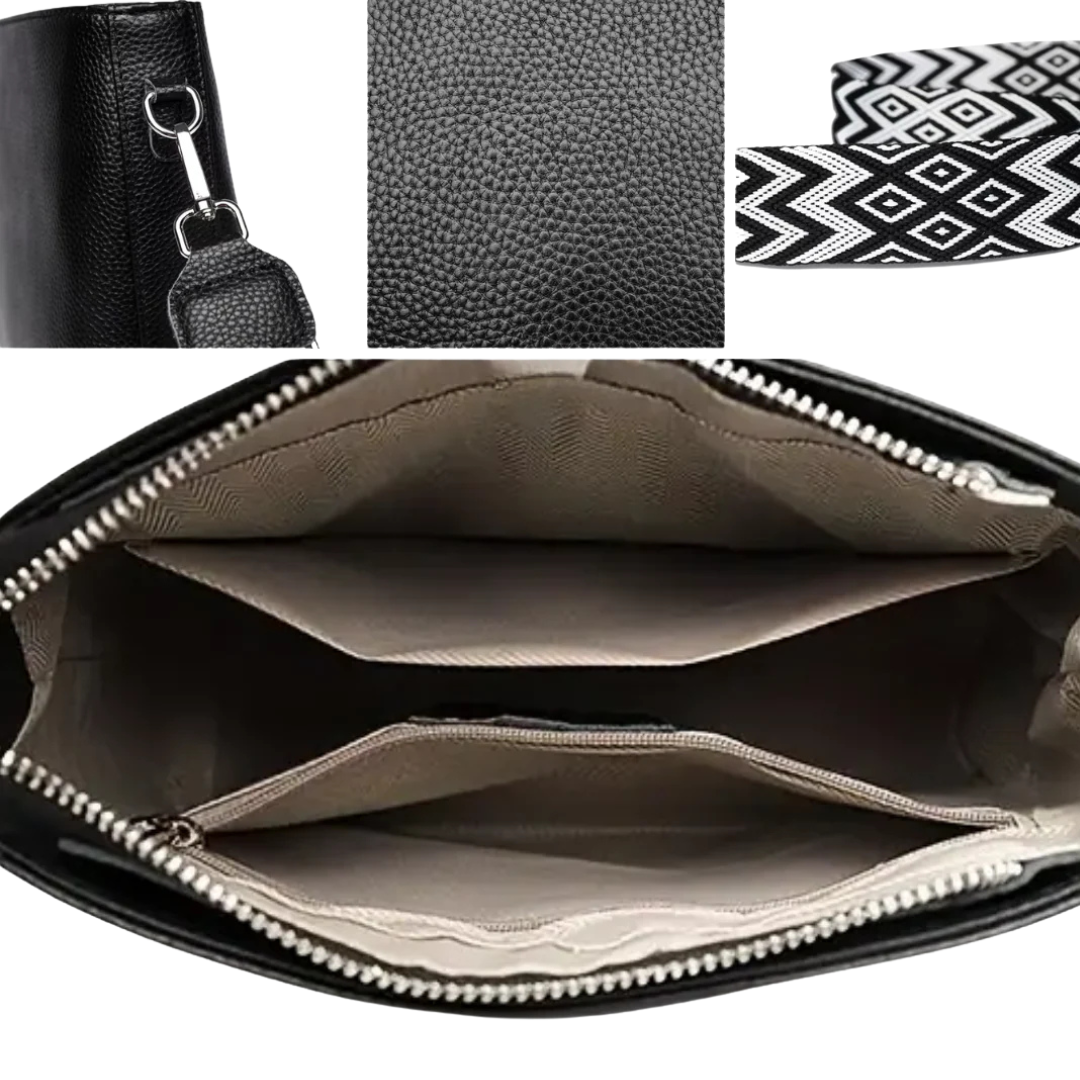Stilvolle Schultertasche Damen 2.5L – kompakt, praktisch und elegant