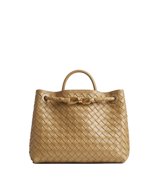 Gewebte Midi Handtasche – Handgemacht & Vielseitig Elegant