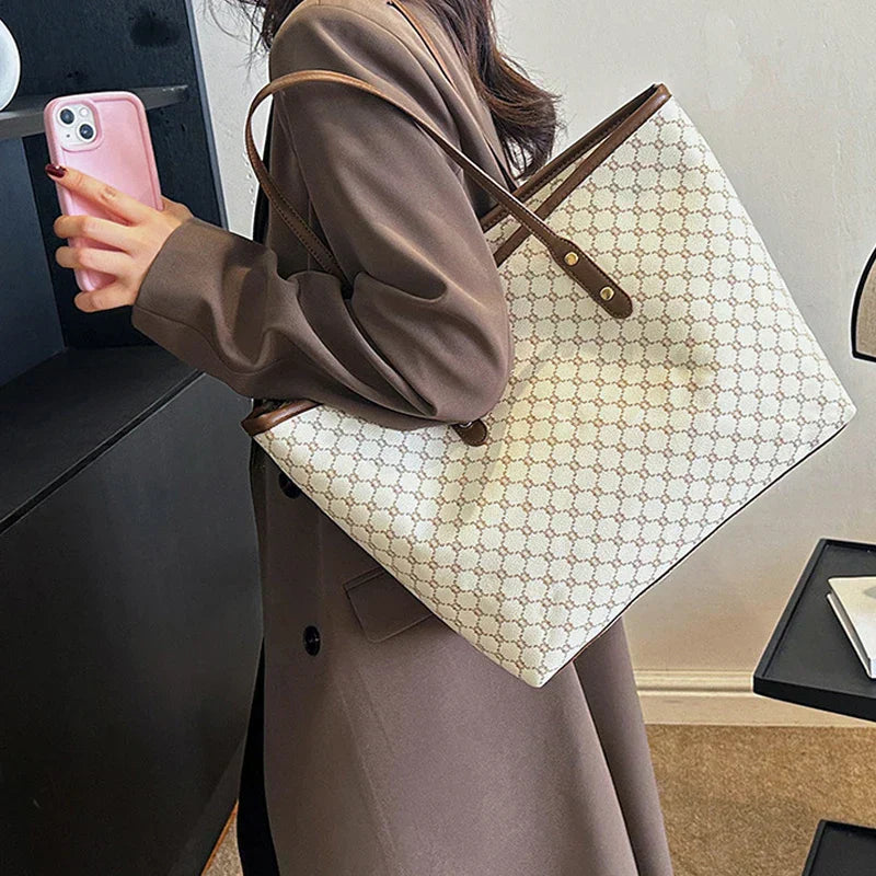 Leder Tote Bag – Elegante & Praktische Tasche für Damen