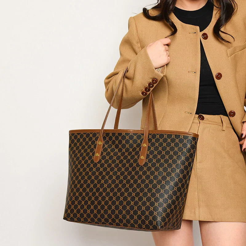 Leder Tote Bag – Elegante & Praktische Tasche für Damen