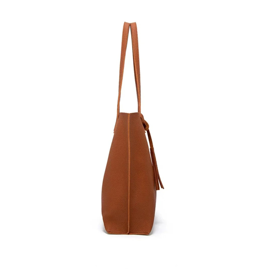 Elegante Umhängetasche aus Leder 16L – geräumig und zeitlos