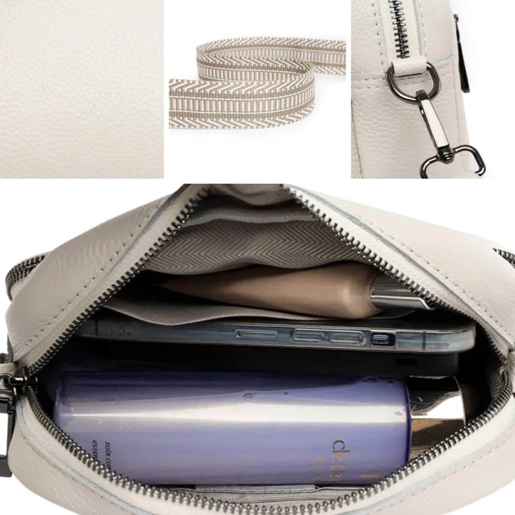 KLEINE TASCHE aus hochwertigem veganem Leder 2L – elegant & praktisch