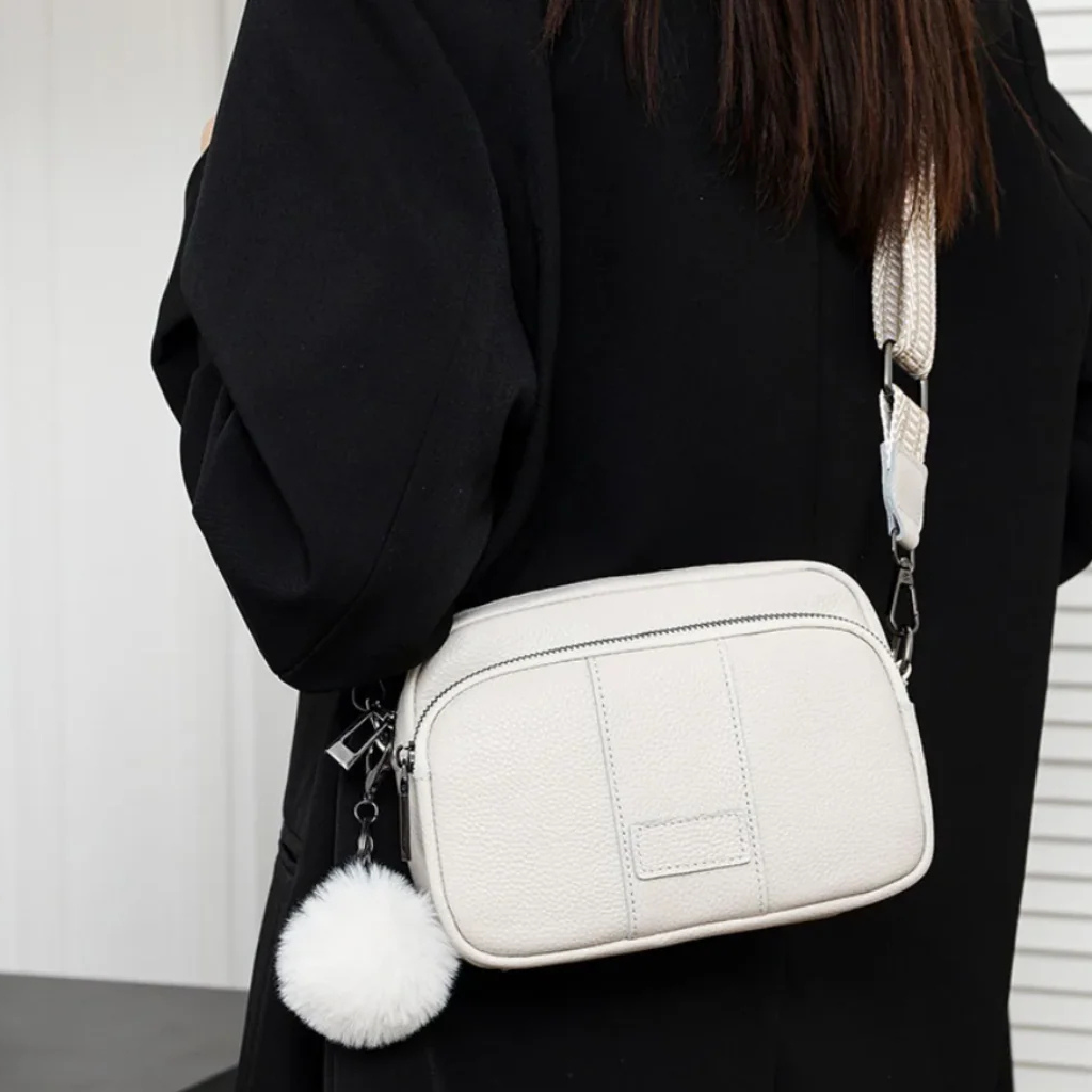 KLEINE TASCHE aus hochwertigem veganem Leder 2L – elegant & praktisch