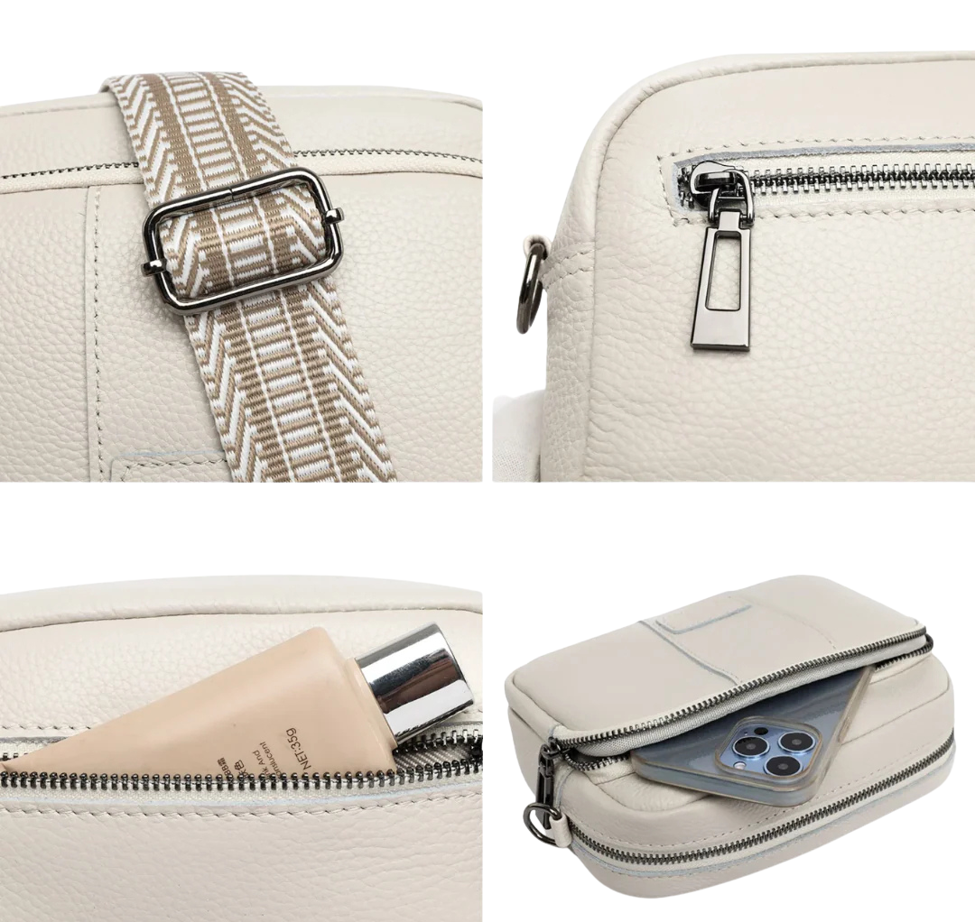 KLEINE TASCHE aus hochwertigem veganem Leder 2L – elegant & praktisch