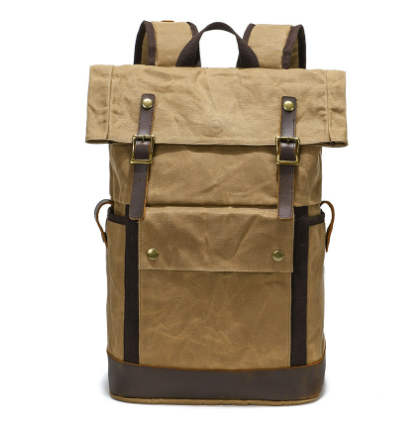 Canvas Rucksack Damen – Vintage Rucksack mit Laptopfach