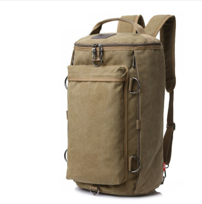 Canvas Rucksack wasserdicht – Vintage Tagesrucksack für Alltag & Reise