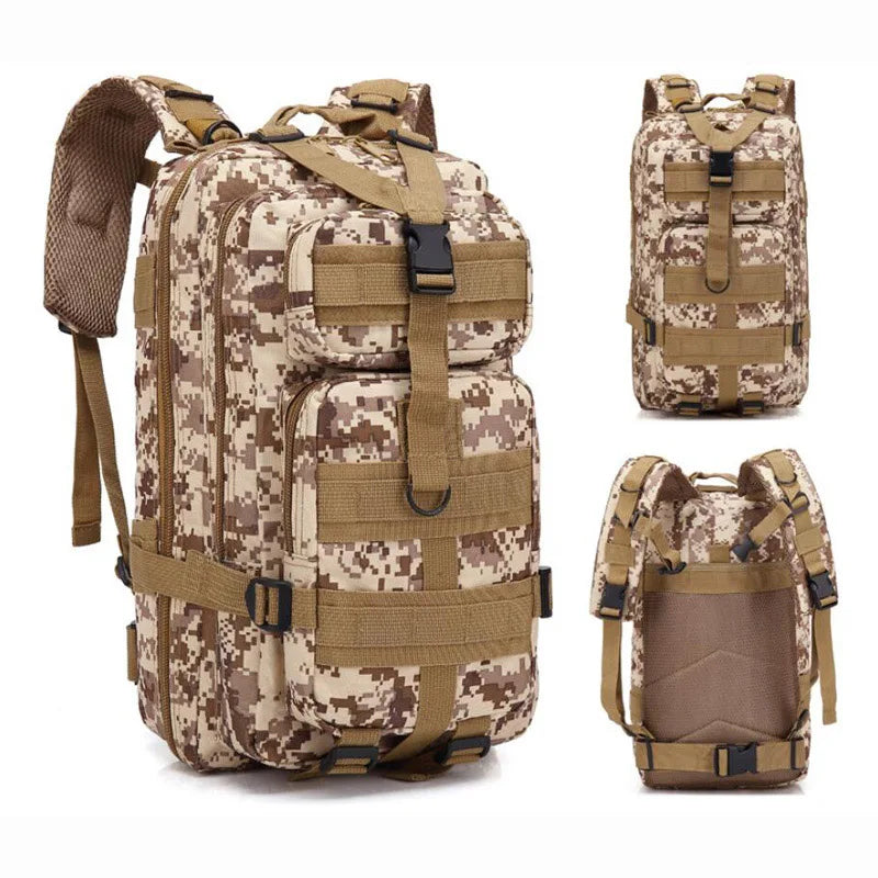 3P Taktischer Rucksack 20L – 1000D Nylon MOLLE Outdoor