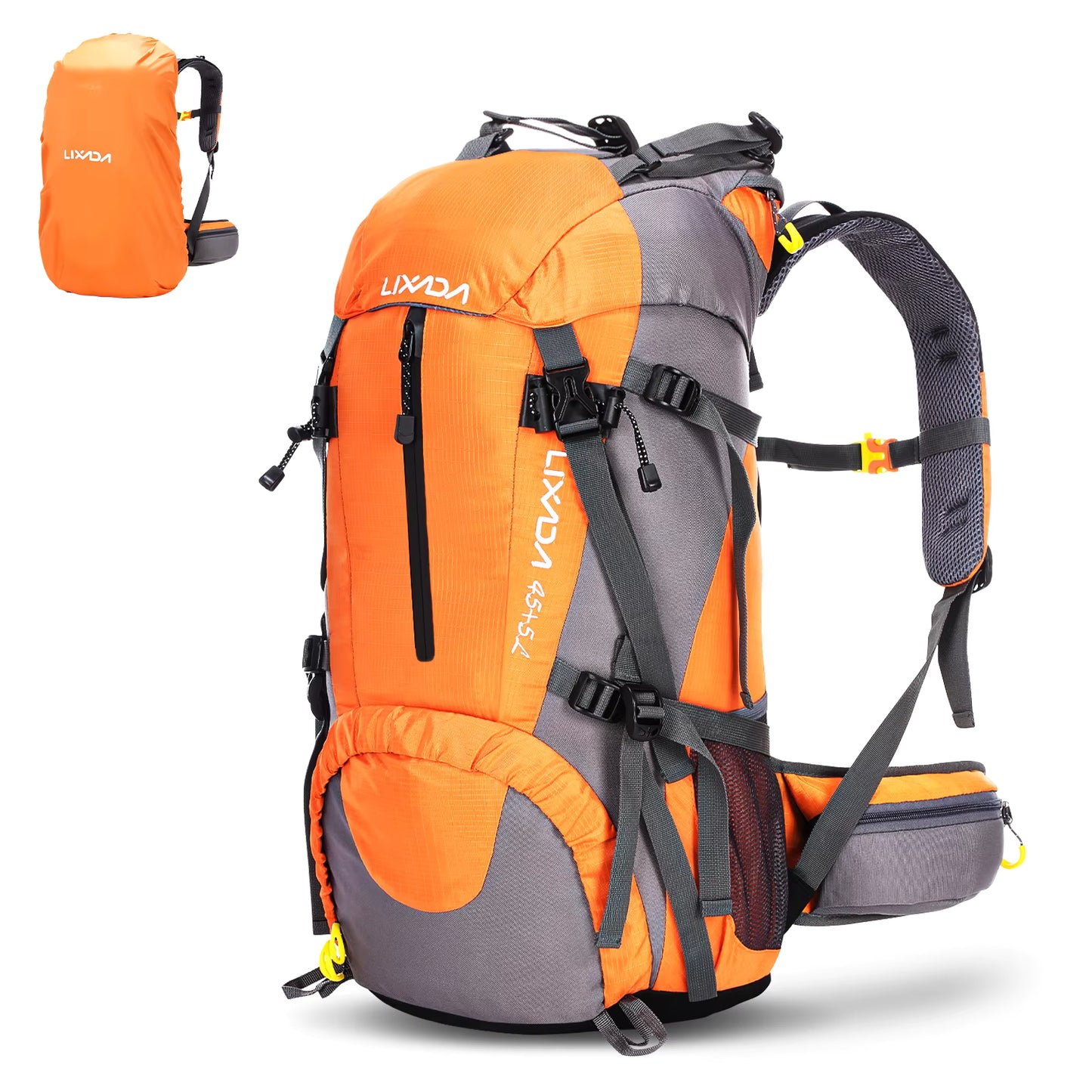 Wanderrucksack 50L Bergblitz – Leicht & mit Regenhülle