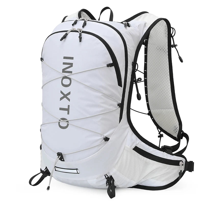 Lauf- & Fahrradrucksack 18L – Trinksystem & 360° Reflektoren