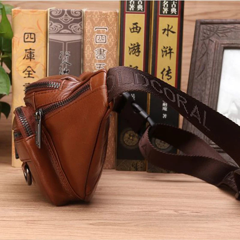 Leder-Gürteltasche Herren – Bauchtasche & Umhängetasche