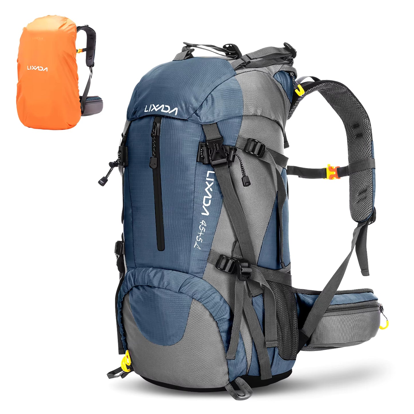 Wanderrucksack 50L Bergblitz – Leicht & mit Regenhülle
