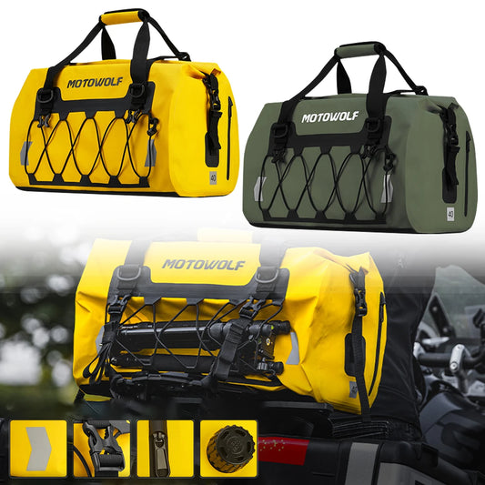 Motorradgepäcktasche wasserdicht – 40L/66L/90L Motorradhecktasche