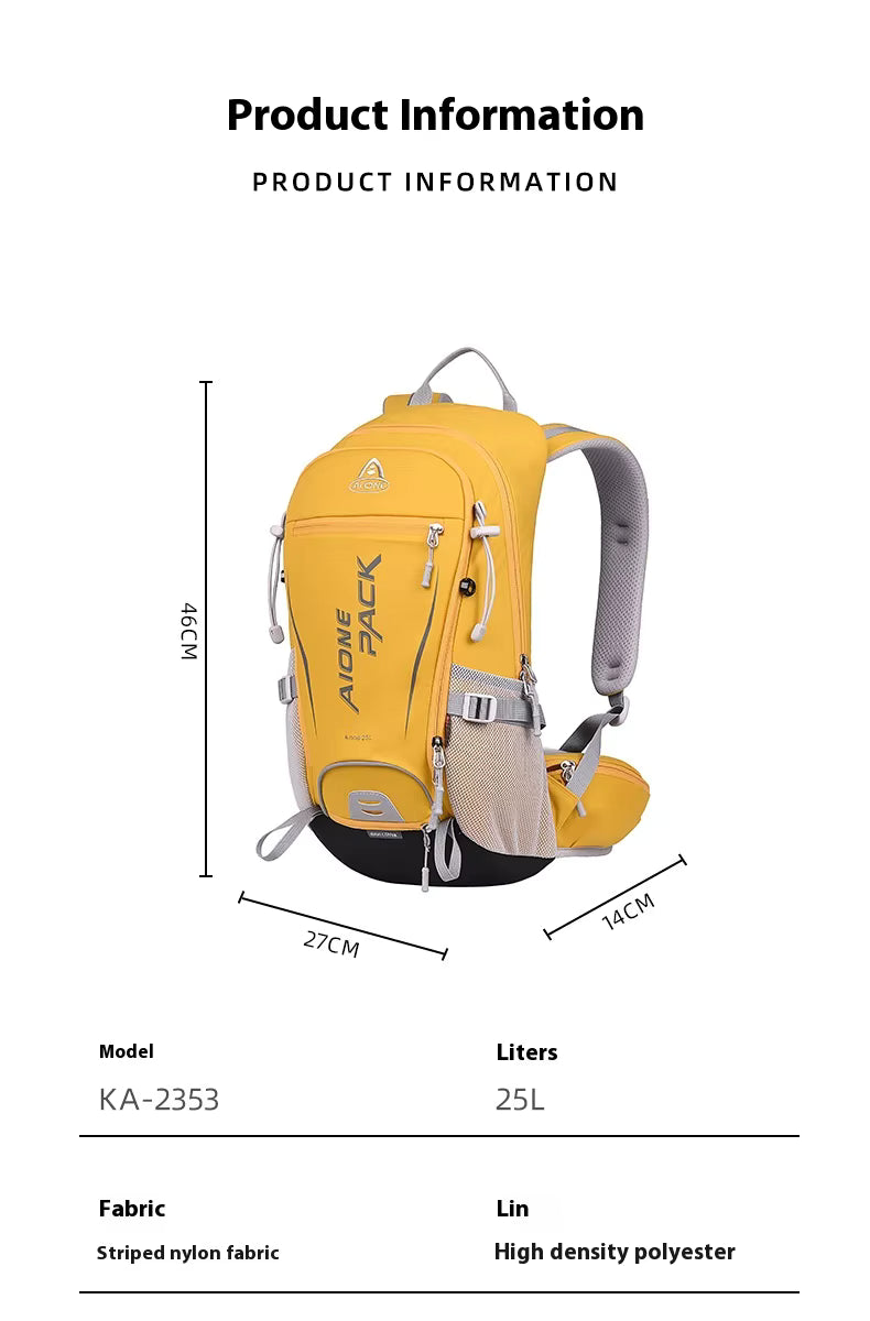 Wanderrucksack 25L wasserdicht – Leicht, atmungsaktiv & robust