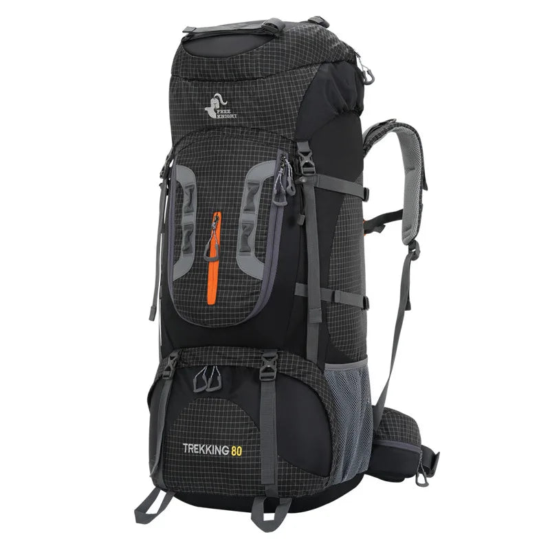 Trekkingrucksack 80L Expeditionslord – 3D-Lüftung & Schuhfach