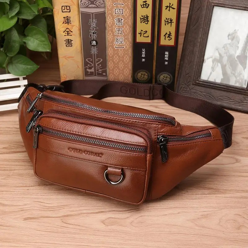 Leder-Gürteltasche Herren – Bauchtasche & Umhängetasche