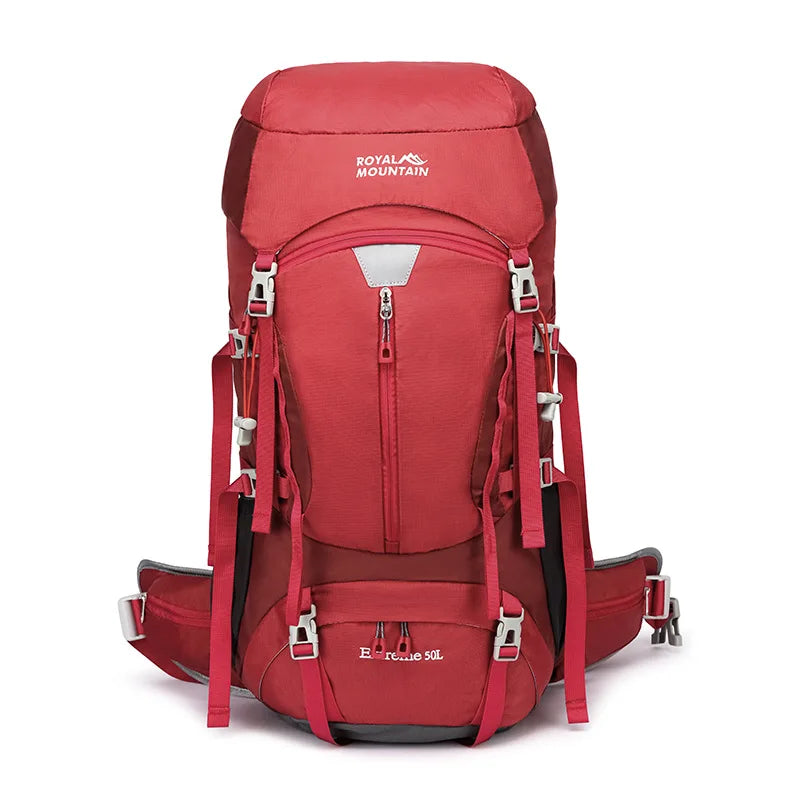 Wanderrucksack 50L Sonnenpfad – Ergonomisch & Regenhülle