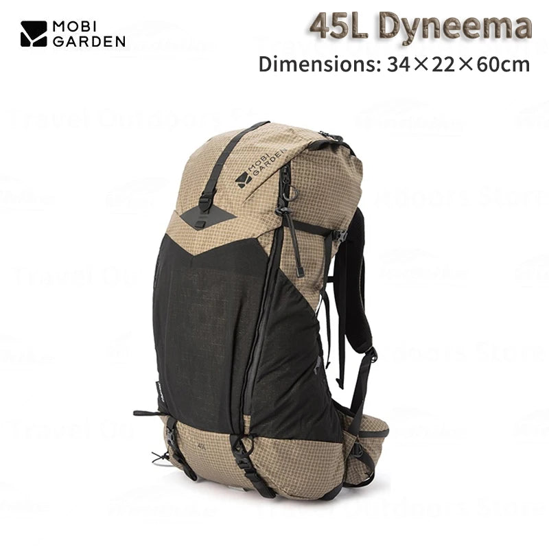 Dyneema Rucksack 45L – MOBI GARDEN Phantom Pro | Ultraleicht