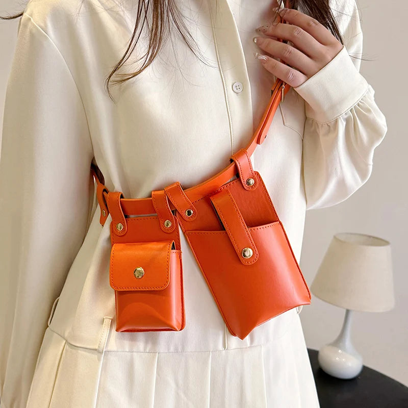 Gürteltasche Damen Leder – Bauchtasche in Trendfarben