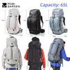 Trekkingrucksack 65L Gipfelkönig – Wasserdicht & robust
