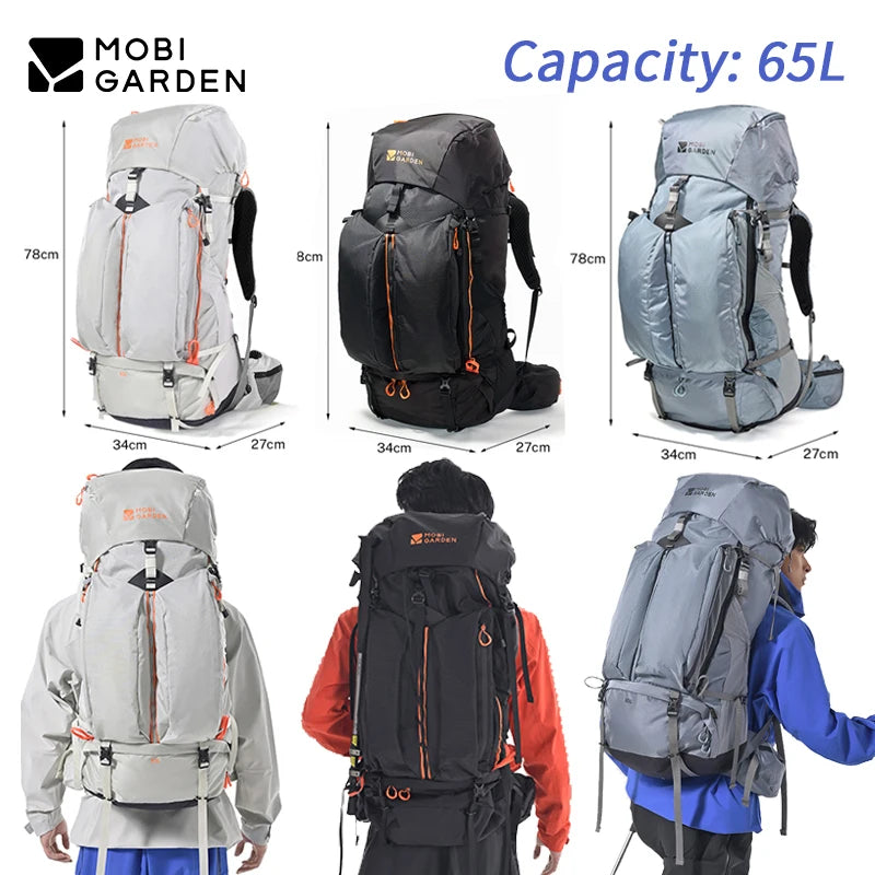 Trekkingrucksack 65L Gipfelkönig – Wasserdicht & robust