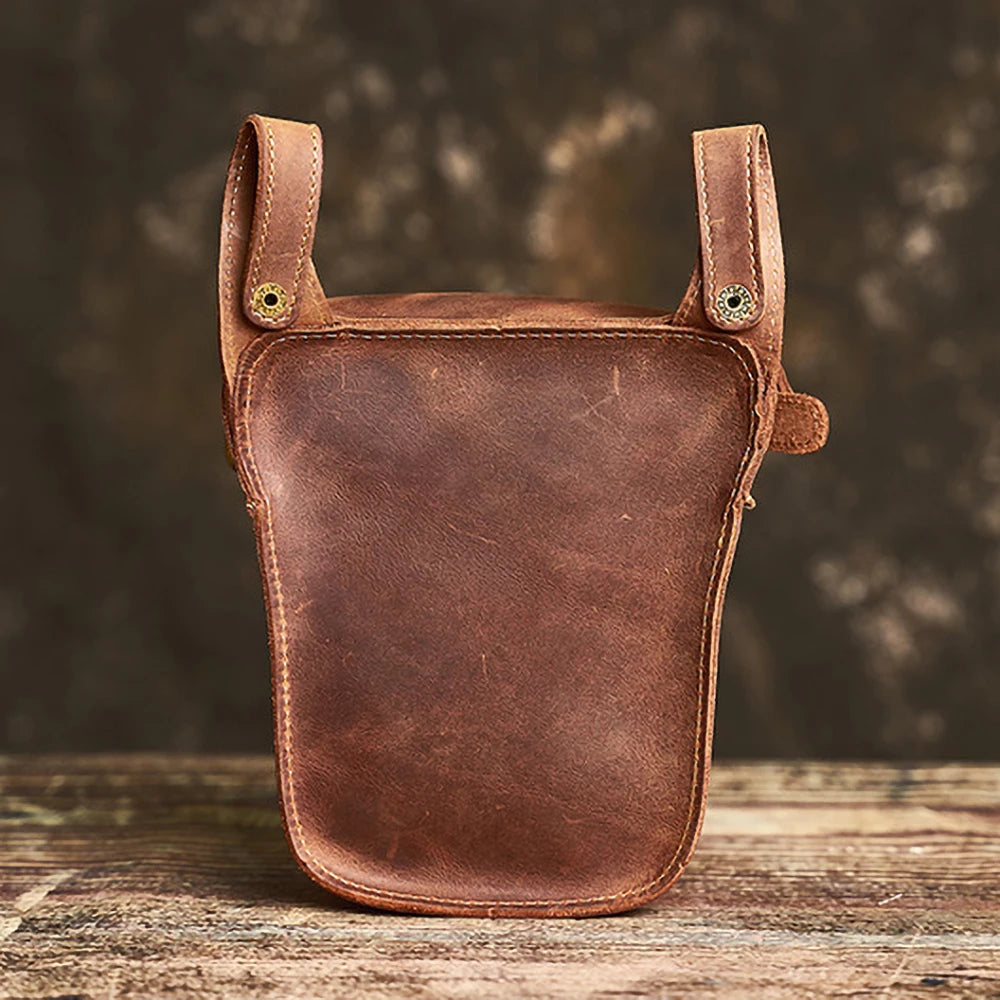 Gürteltasche Leder Vintage – Bauchtasche für Herren
