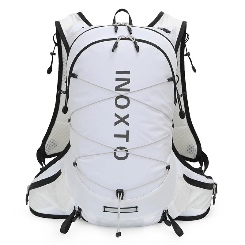 Lauf- & Fahrradrucksack 18L – Trinksystem & 360° Reflektoren