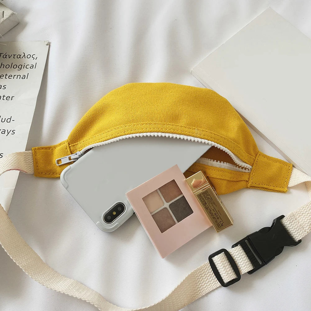 Bauchtasche Kinder Canvas – Leicht & Elegant für Mädchen
