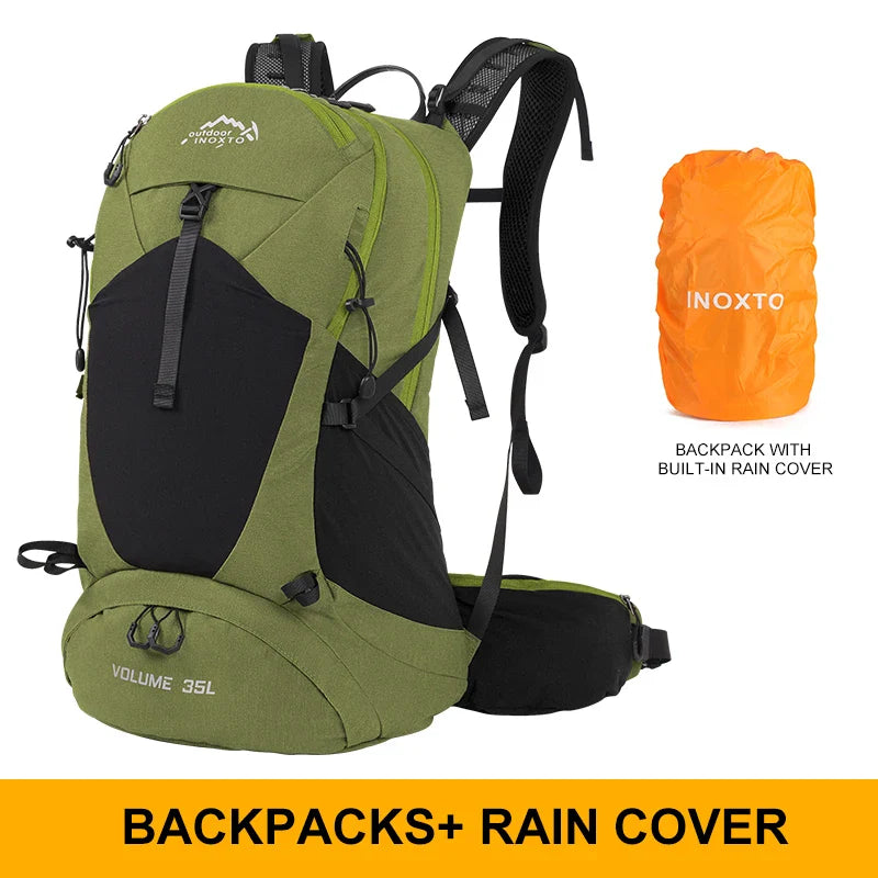 Bergsteigerrucksack 35 Liter – Regenhülle & Trinksystem-Option