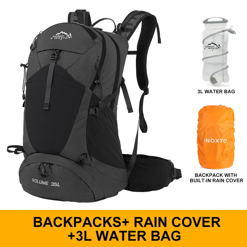 Bergsteigerrucksack 35 Liter – Regenhülle & Trinksystem-Option