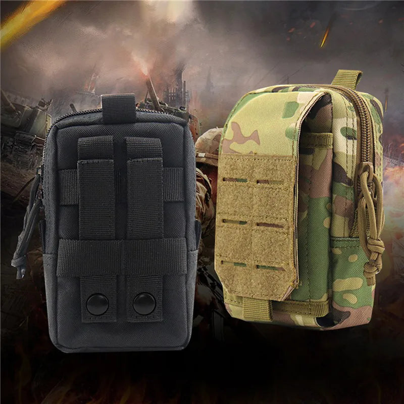 Molle Pouch Hüfttasche Outdoor Herren 1.5L – 1000D Nylon, MOLLE