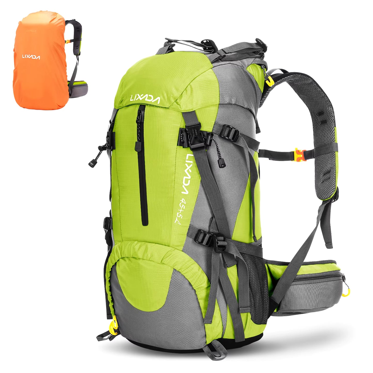 Wanderrucksack 50L Bergblitz – Leicht & mit Regenhülle