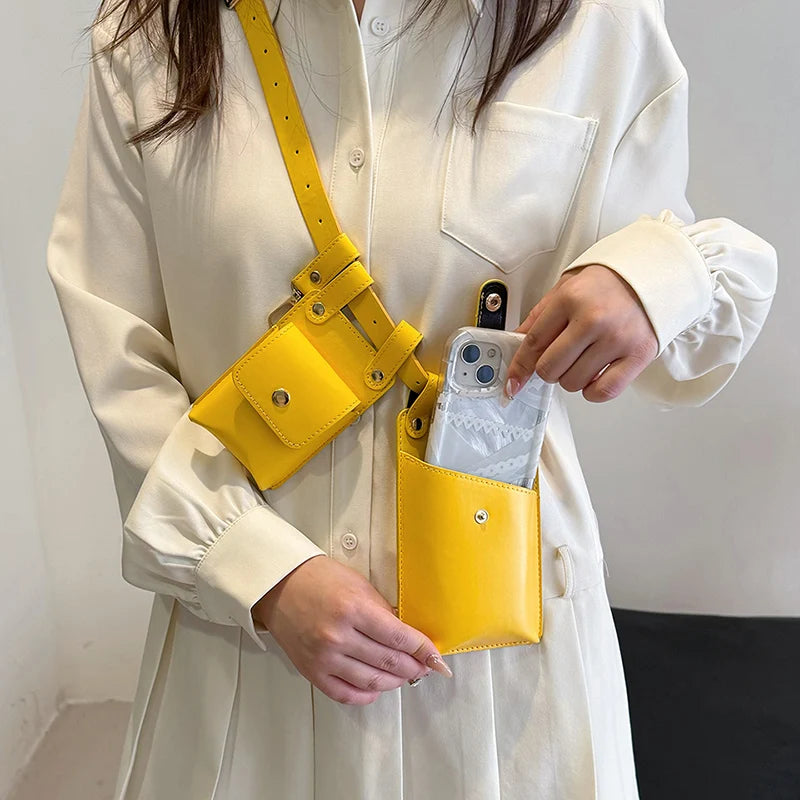 Gürteltasche Damen Leder – Bauchtasche in Trendfarben