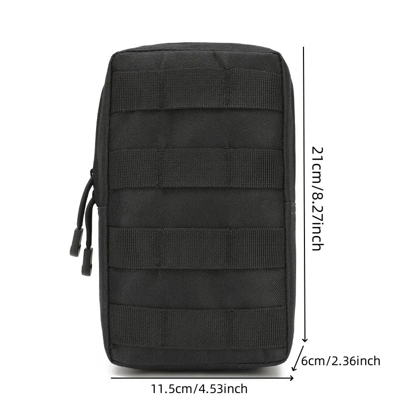 Molle Pouch Hüfttasche Outdoor Herren 1.5L – 1000D Nylon, MOLLE