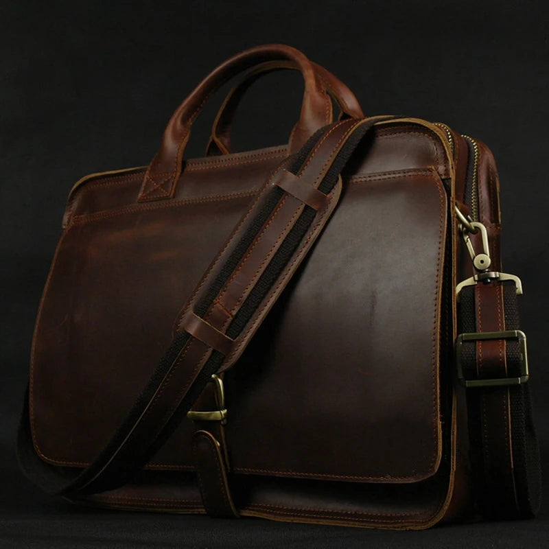 Aktentasche Leder Herren – Business & Laptop