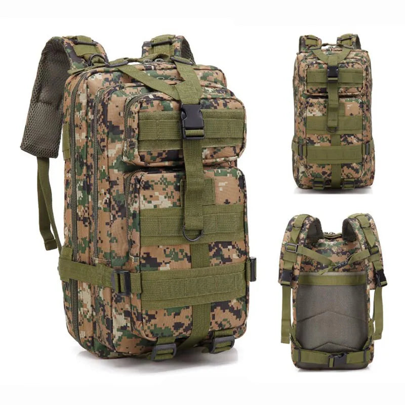 3P Taktischer Rucksack 20L – 1000D Nylon MOLLE Outdoor