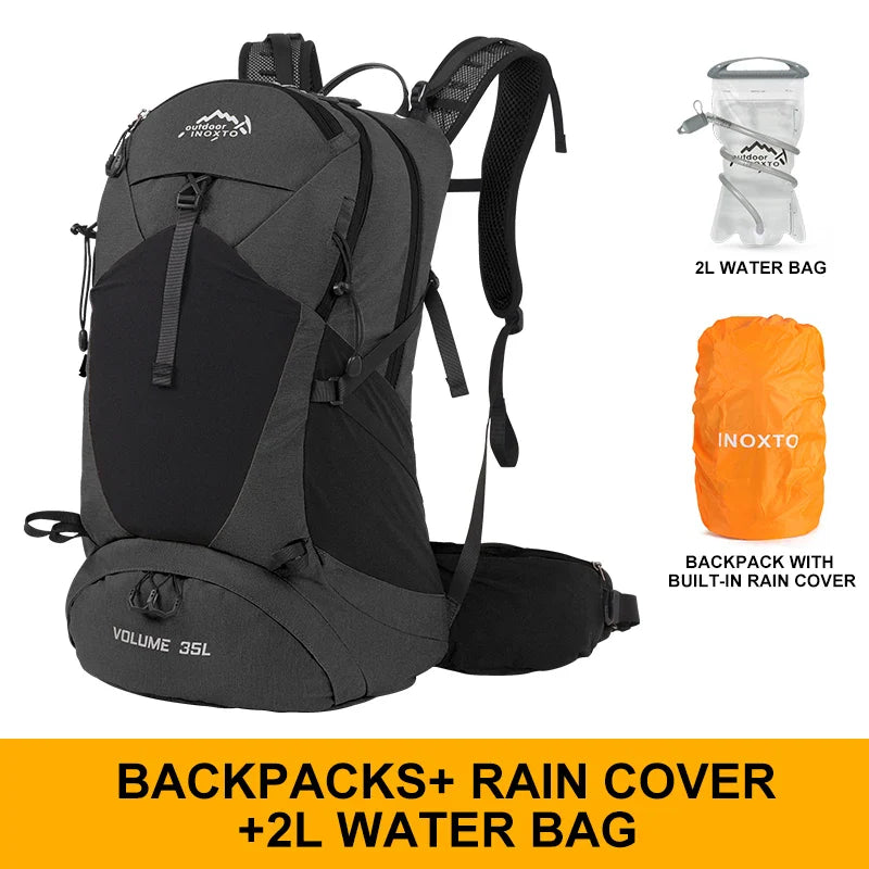 Bergsteigerrucksack 35 Liter – Regenhülle & Trinksystem-Option