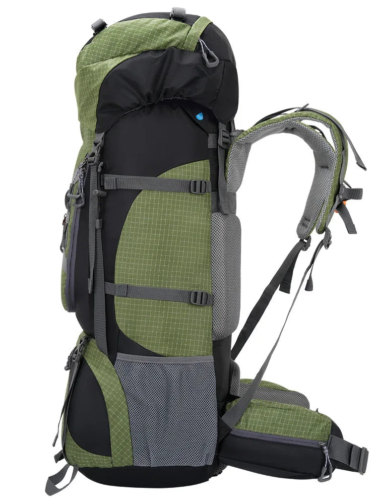 Trekkingrucksack 80L Expeditionslord – 3D-Lüftung & Schuhfach