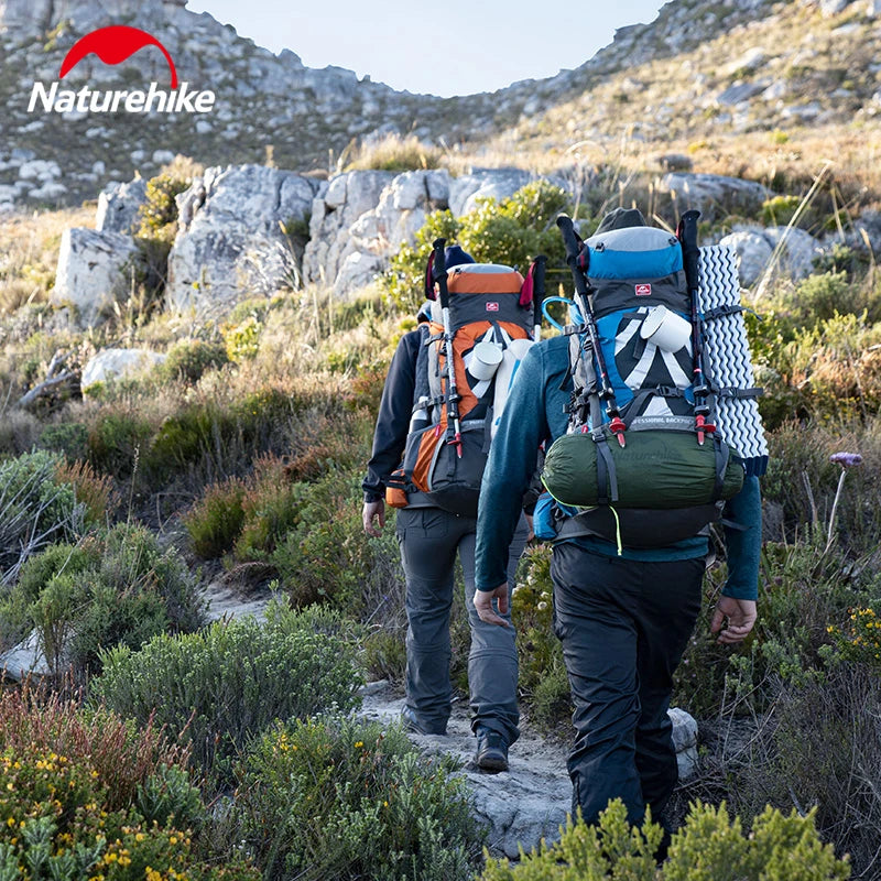 Wanderrucksack 70L Entdeckerstolz – Air-Flow & Regenhülle