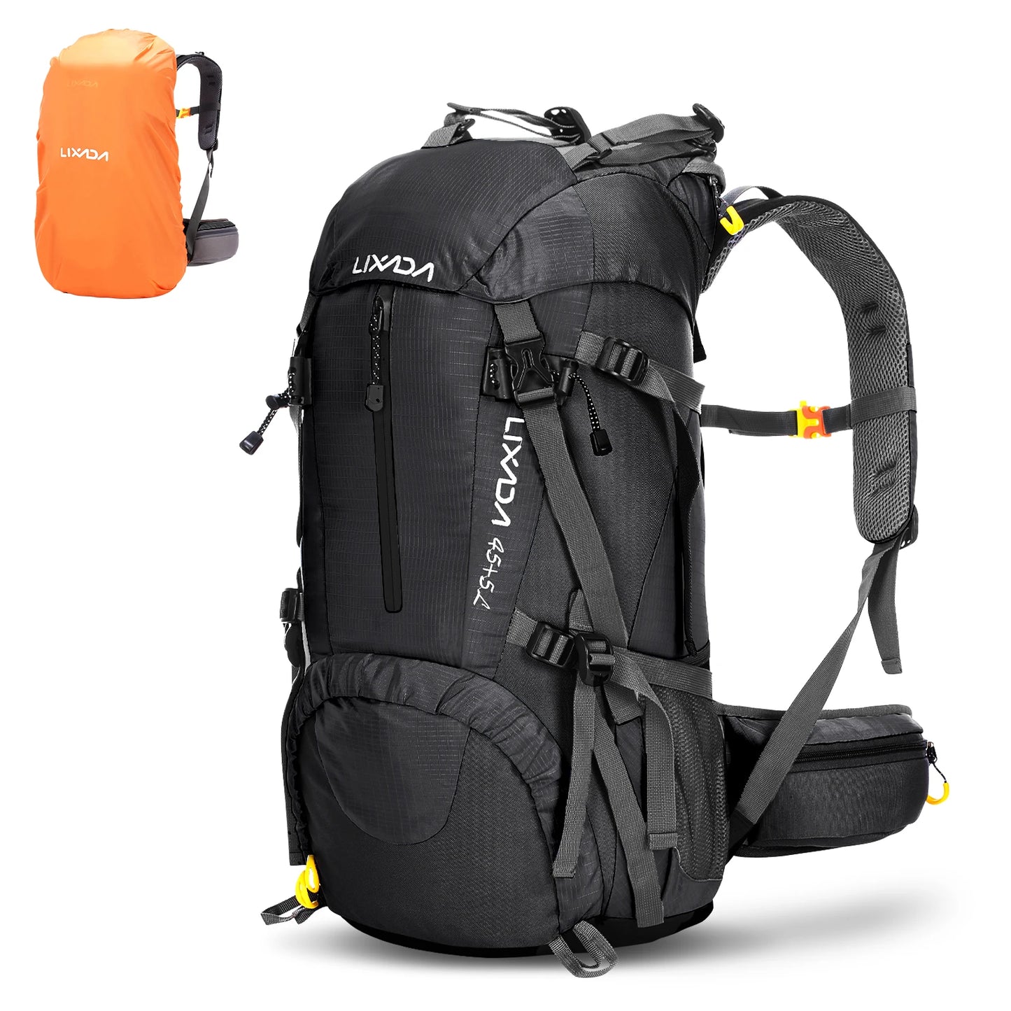 Wanderrucksack 50L Bergblitz – Leicht & mit Regenhülle