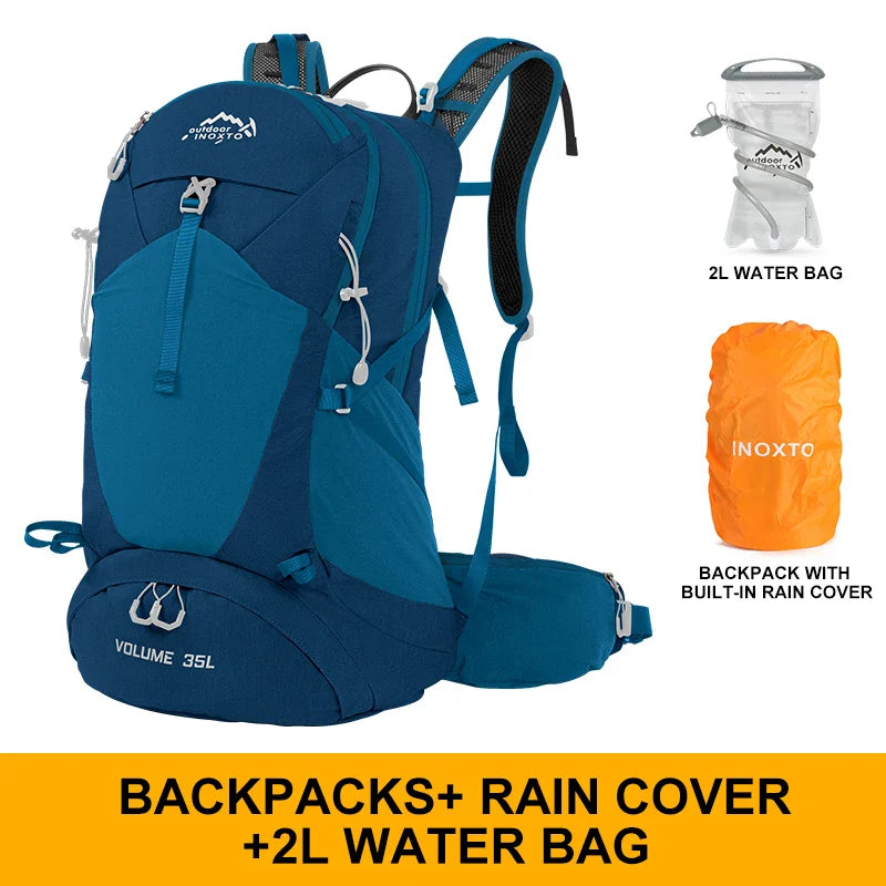 Bergsteigerrucksack 35 Liter – Regenhülle & Trinksystem-Option