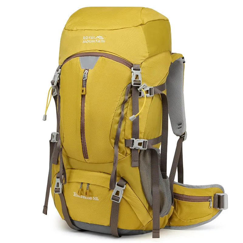 Wanderrucksack 50L Sonnenpfad – Ergonomisch & Regenhülle