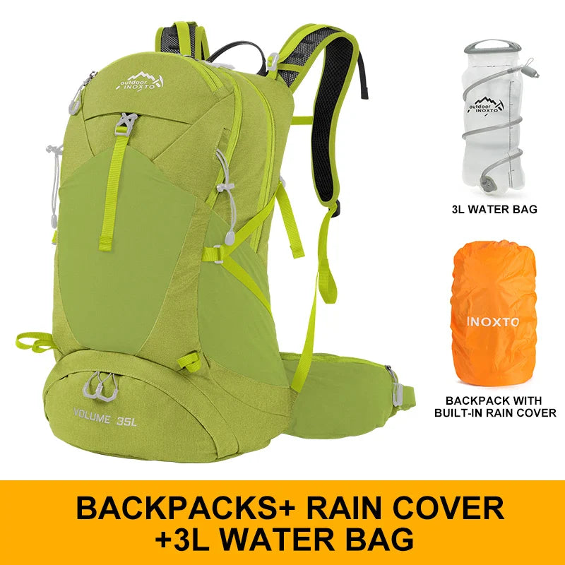 Bergsteigerrucksack 35 Liter – Regenhülle & Trinksystem-Option
