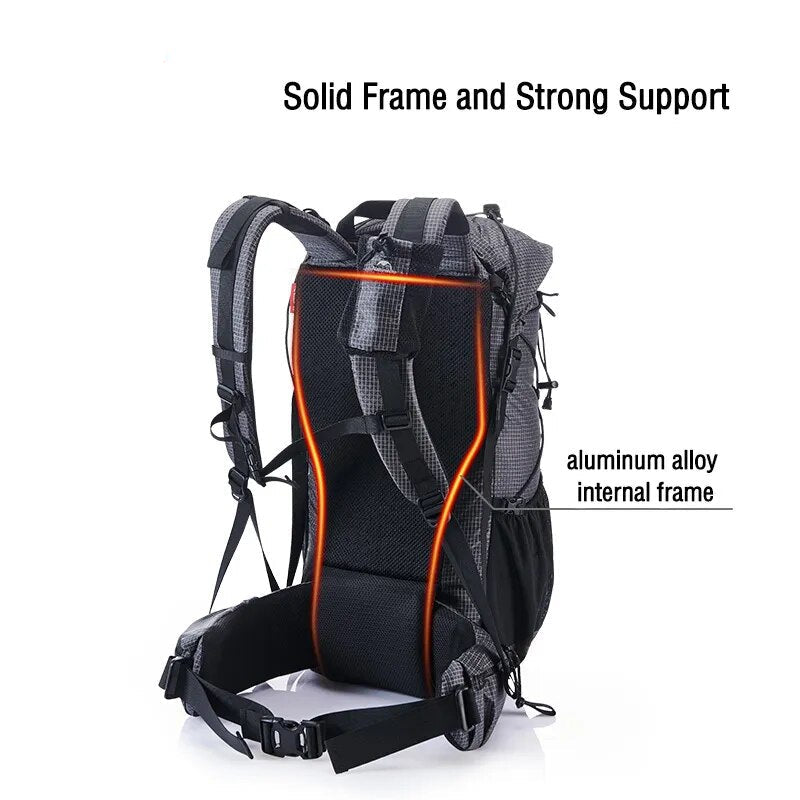 Wanderrucksack 60+5L – Ergonomisch & Wasserdicht