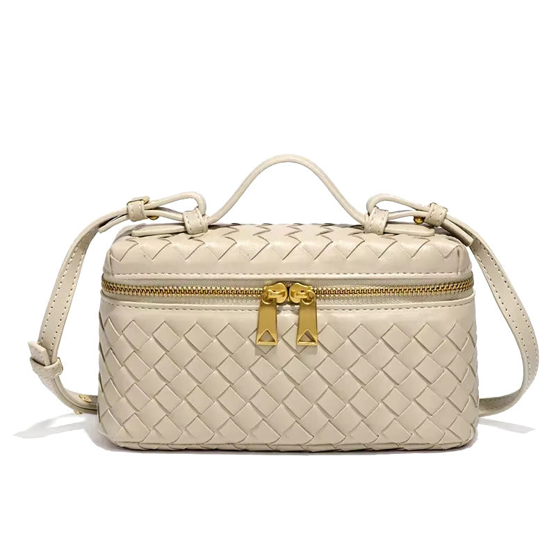 Geflochtene Handtasche aus Veganem Leder – Elegant & Vielseitig für Jeden Anlass