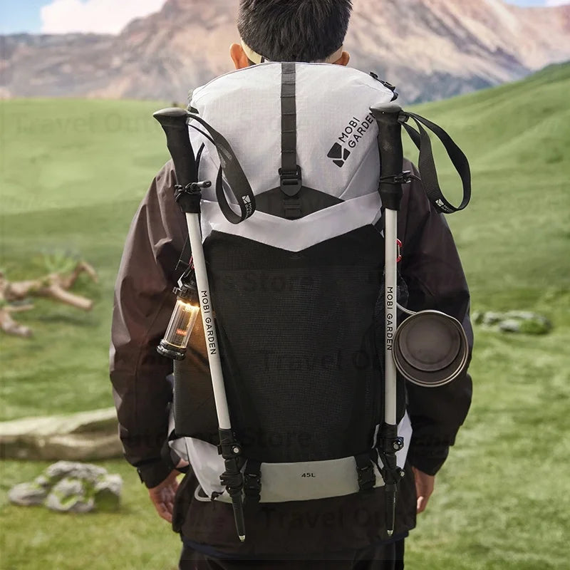 Dyneema Rucksack 45L – MOBI GARDEN Phantom Pro | Ultraleicht