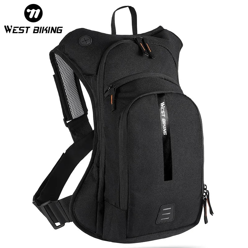 Ultraleichter Fahrradrucksack 10L – mit Trinksystem & Reflexstreifen