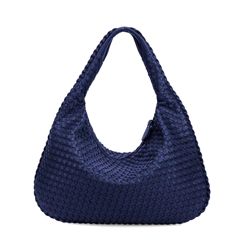 Geflochtene Leder Handtasche – Perfekt für Freizeit & Büro
