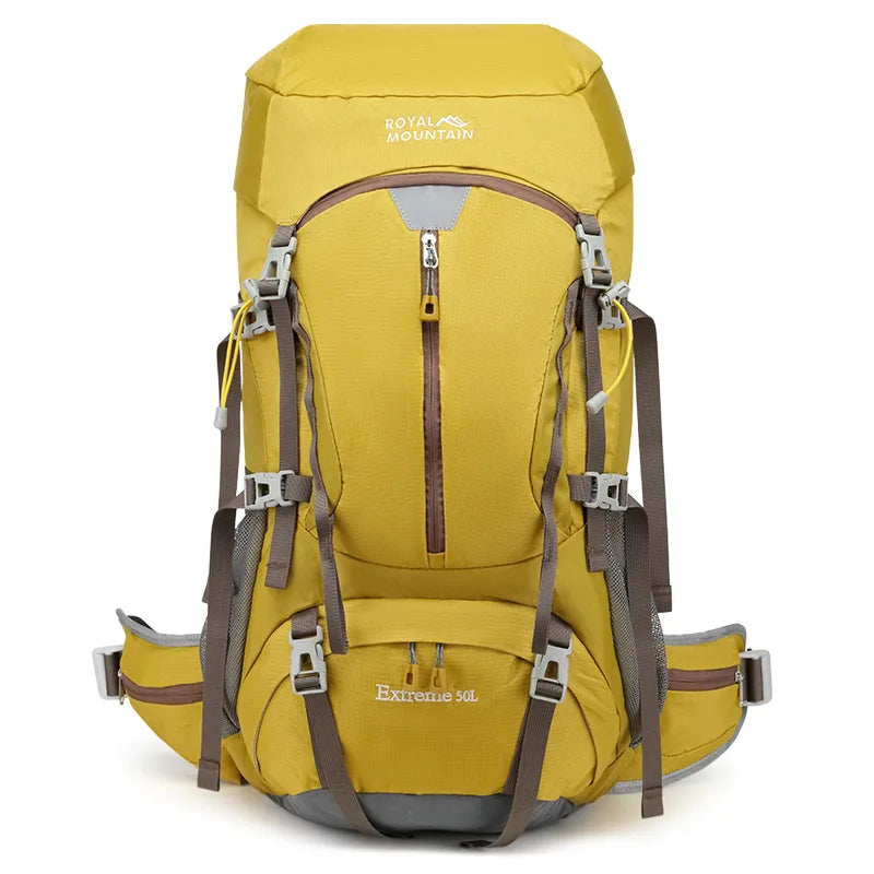 Wanderrucksack 50L Sonnenpfad – Ergonomisch & Regenhülle