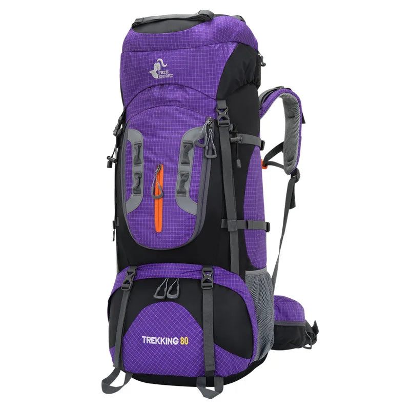 Trekkingrucksack 80L Expeditionslord – 3D-Lüftung & Schuhfach